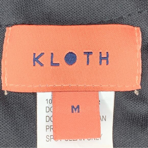 Kloth Velour Deep-V Jumpsuit Long Sleeve Wide Leg Black Size M - Picture 11 of 13